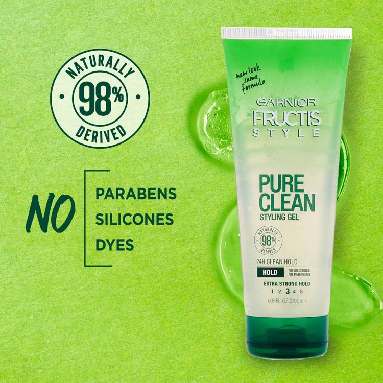 Garnier Pure Clean Styling Gel Ingredient